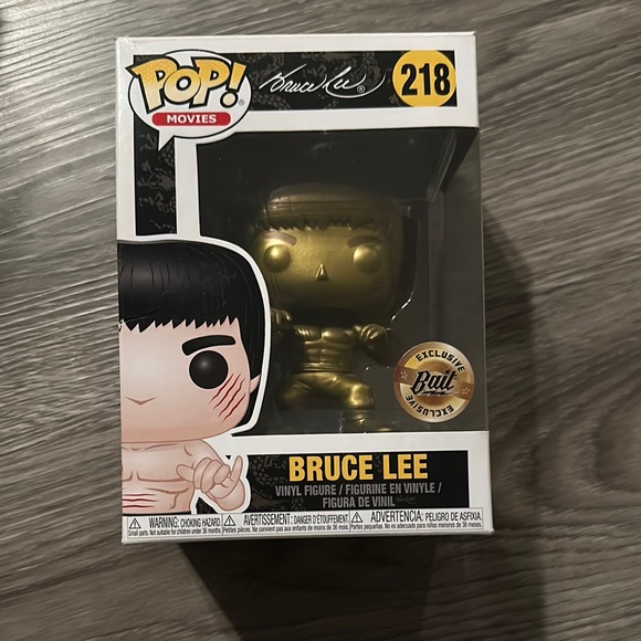 Funko Pop! Bruce Lee Metallic Gold Edition - Picture 1 of 6